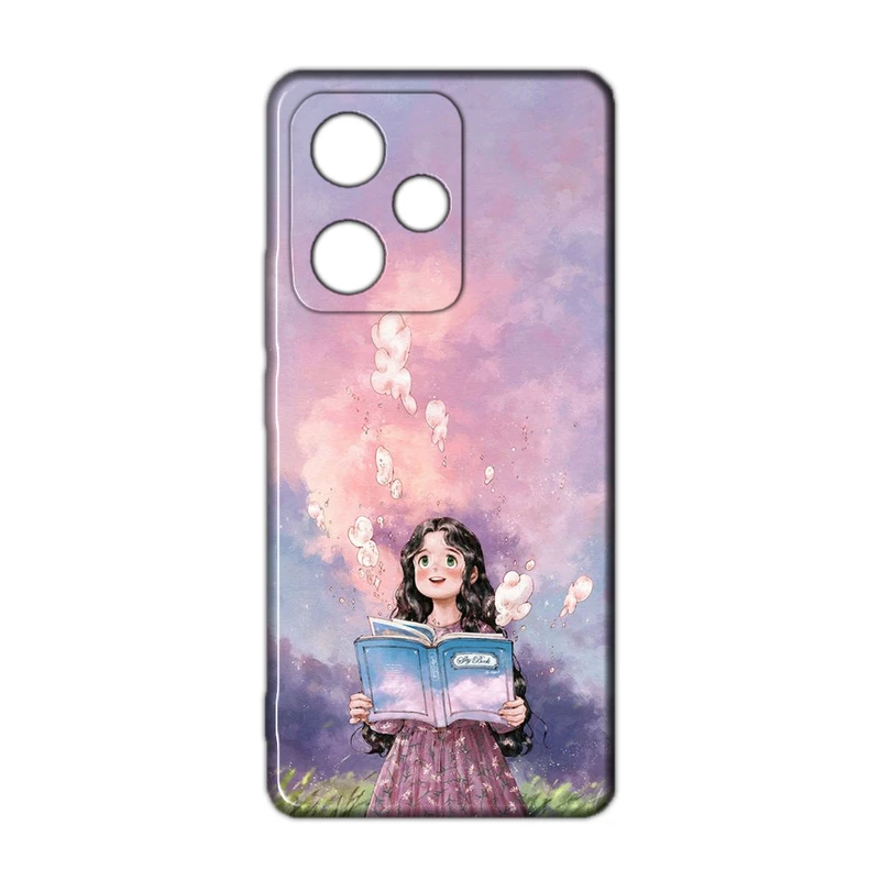 کاور مدل دخترانه کد 113 مناسب برای گوشی موبایل شیائومی Redmi 13