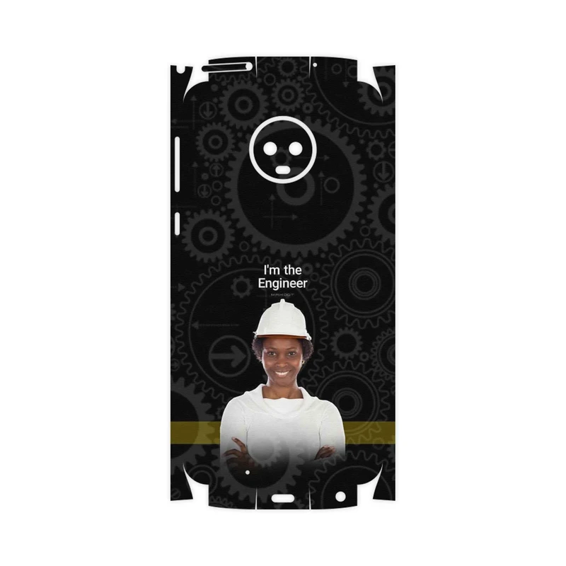برچسب پوششی ماهوت مدل Engineer-FullSkin مناسب برای گوشی موبایل موتورولا Moto G6