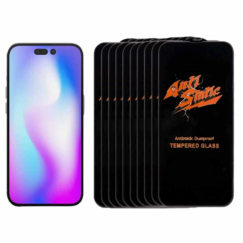 محافظ صفحه نمایش میتوبل مدل آنتی استاتیک مناسب برای گوشی موبایل اپل IPHONE 14 PRO MAX بسته 10 عددی