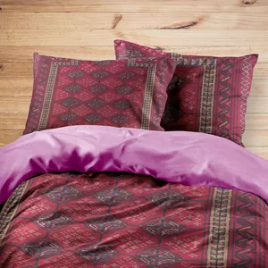 سرویس روتختی مدوپد طرح فرش بلوچ جانمازی مدل C-balouch23 یک نفره 4 تکه