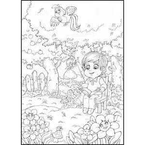 کاغذ رنگ آمیزی طرح بهار قرآن بسته 50 عددی