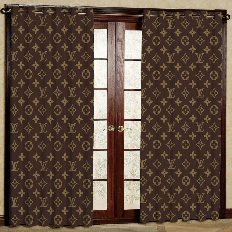 پرده مدل مخمل پانچی کد 123 سایز 140x280 سانتی متر