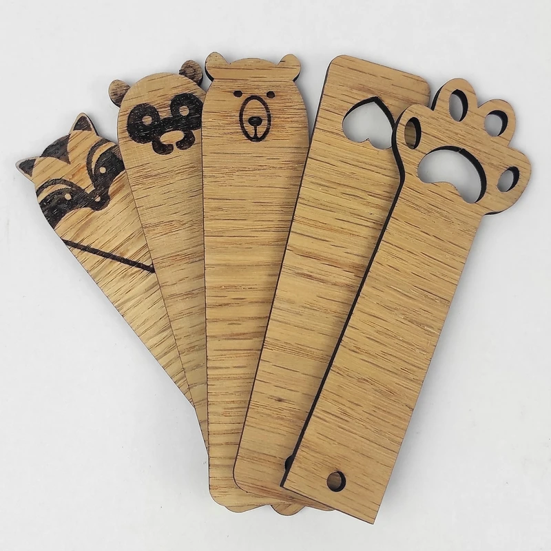 نشانگر کتاب طرح حیوانات کد 101 مجموعه 5 عددی