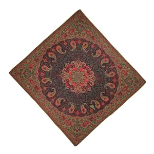 رومیزی ترمه مدل نسترن کد BLK