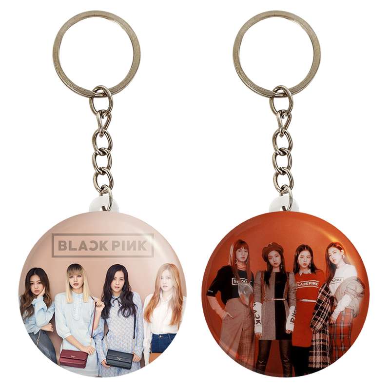 جاکلیدی خندالو مدل گروه بلک پینک BLACKPINK کد 28082802 مجموعه 2 عددی