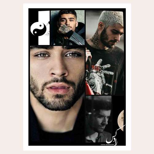 پوستردیواری رادکس طرح زین مالک مدل POST60