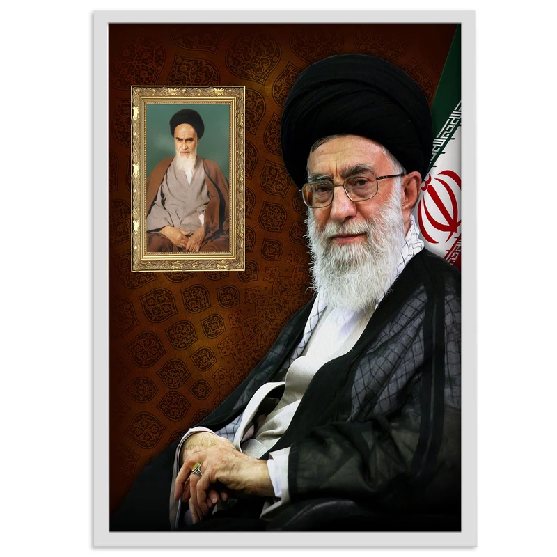 تابلو بکلیت طرح آیت الله سید علی خامنه ای مدل W-s2083