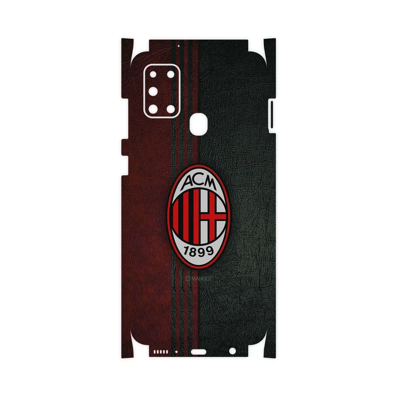 برچسب پوششی ماهوت مدل AC-Milan-FC-FullSkin مناسب برای گوشی موبایل سامسونگ Galaxy A21s