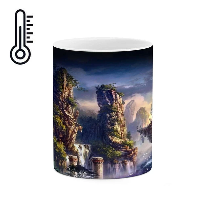 ماگ حرارتی کاکتی مدل انیمه کد mgh17513