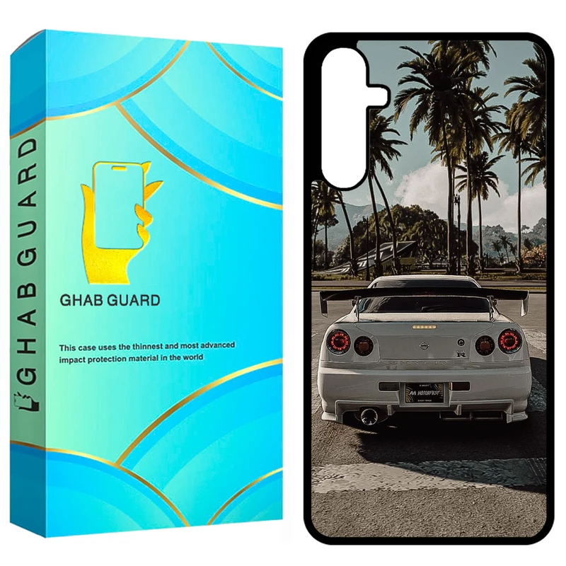 کاور قاب گارد طرح ماشین مدل GCHPA14 مناسب برای گوشی موبایل سامسونگ Galaxy A14 4G / A14 5G / M14 5G 