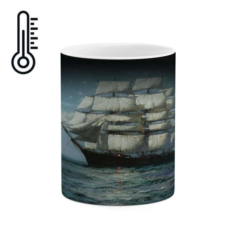 ماگ حرارتی کاکتی مدل نقاشی کد mgh13611