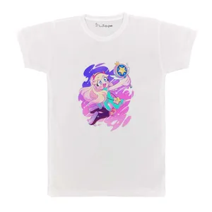 تی شرت بچگانه پرمانه طرح Star vs the Forces of Evil کد pmt.2847