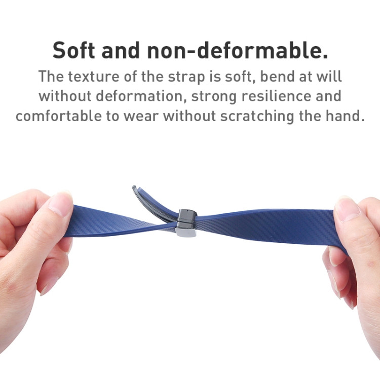 بند گوف مدل Carbon Silicone مناسب برای اپل واچ سری 1/2/3/4/5/6/7/8/9سایز 38/40/41 میلی متری