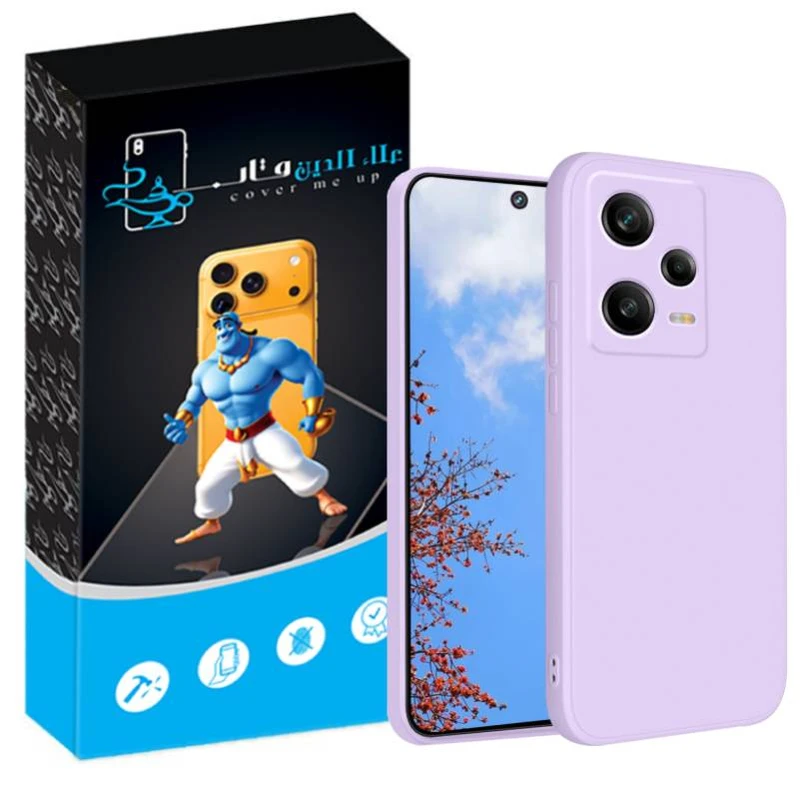 کاور علاالدین قاب مدل سیلیکونی پاک کنی مناسب برای گوشی موبایل شیائومی Redmi Note 12 Pro 5G