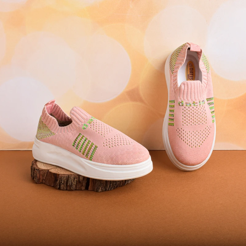 عکس شماره 4 : کفش راحتی دخترانه مدل کشی کد pk.3529