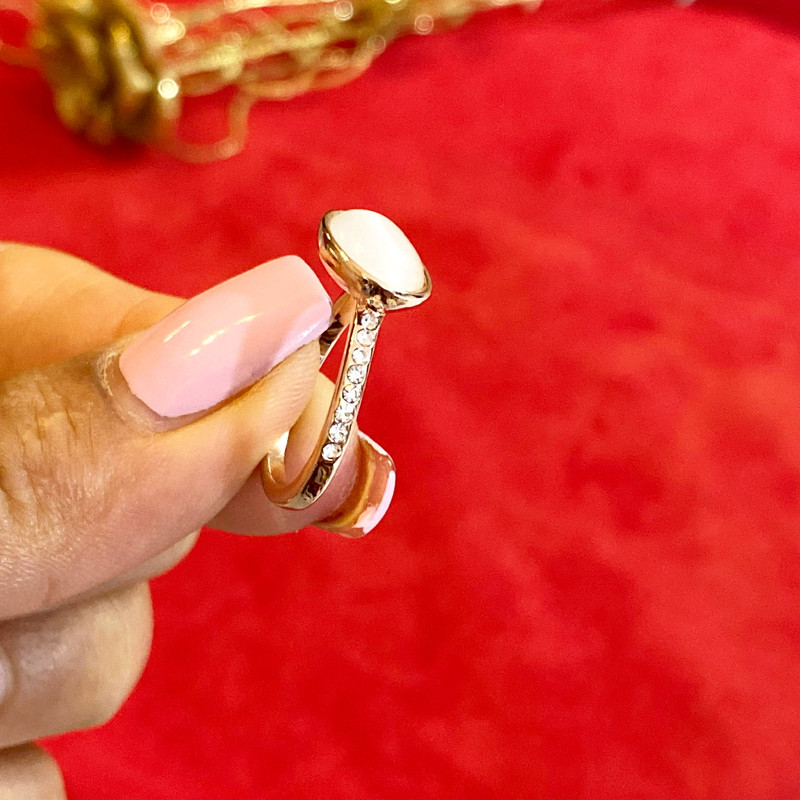 انگشتر دخترانه مدل Rg503 مجموعه 2 عددی