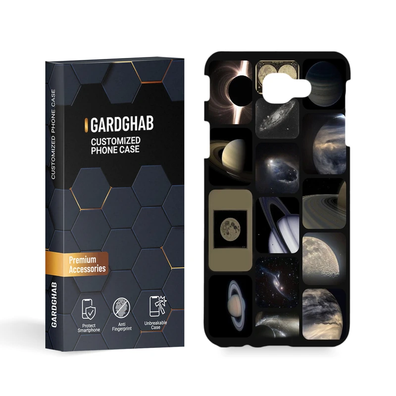 کاور گارد قاب مدل کهکشان مناسب برای گوشی موبایل سامسونگ Galaxy J5 Prime