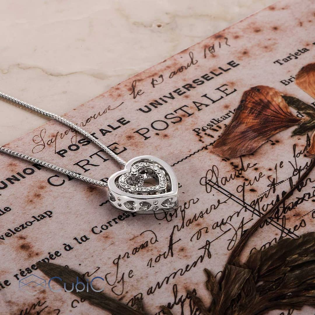 گردنبند زنانه کوبیک مدل QN-091229