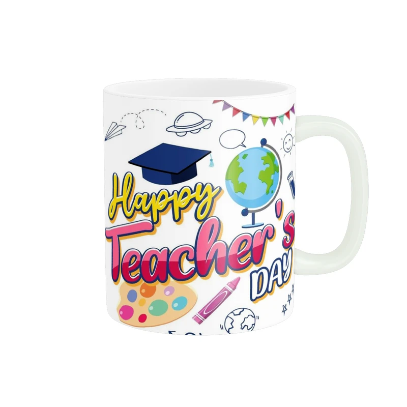 ماگ پاد آفرین طرح روز معلم کد 2128