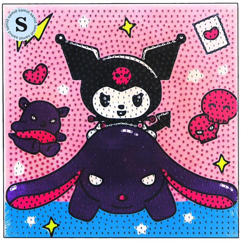 بازی آموزشی سمید مدل ساخت تابلو نقاشی الماسی طرح کرومی