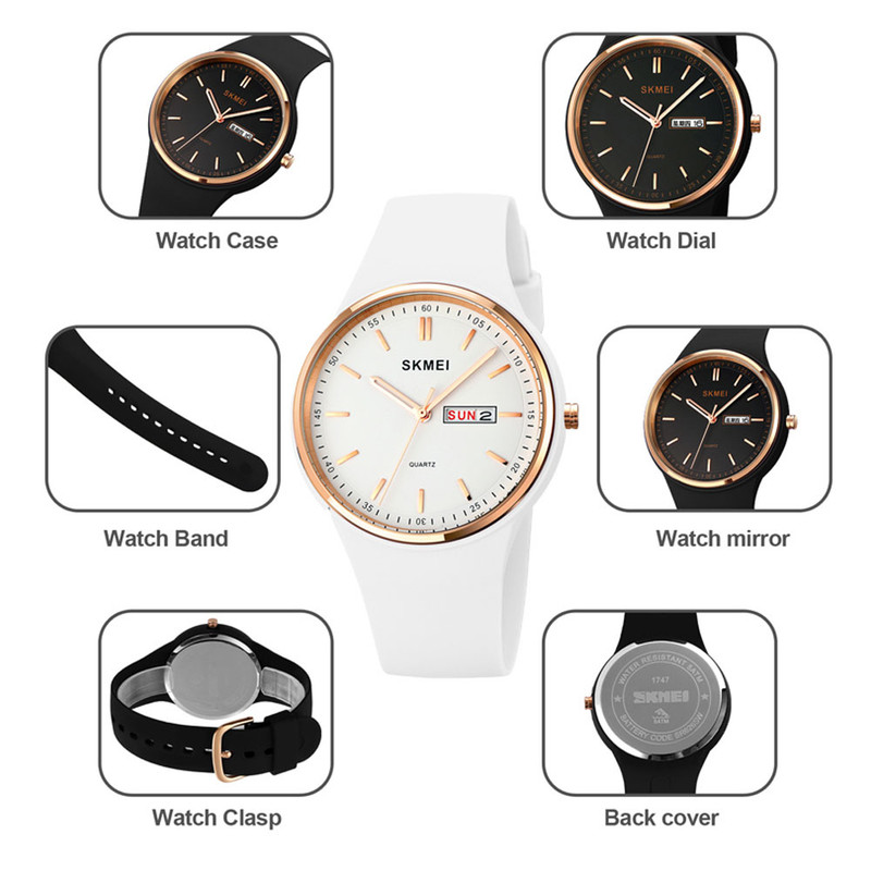 ساعت مچی عقربه ای زنانه اسکمی مدل 1747W