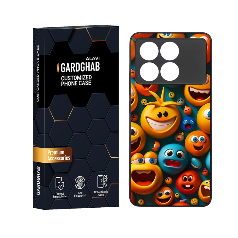 کاور گارد قاب علوی مدل دور ژله ای مناسب برای گوشی موبایل شیائومی Poco X6 Pro