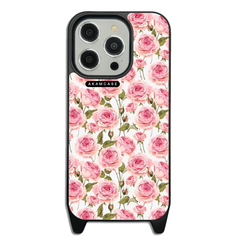 کاور آکام مدل AMC-WLA14PRO-FLOWERS14 مناسب برای گوشی موبایل اپل iPhone 14 Pro