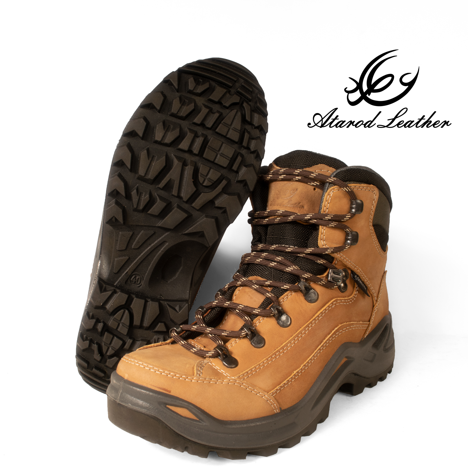 کفش کوهنوردی چرم عطارد مدل چرم طبیعی کد SHK02 -  - 10