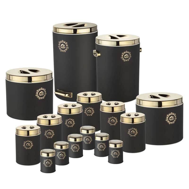 سرویس آشپزخانه 16 پارچه اورمزد مدل رنگی سرویس آشپزخانه 16 پارچه اورمزد مدل رنگی