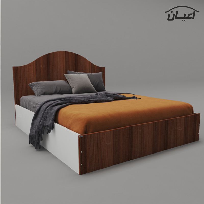 تخت خواب دونفره اعیان مدل FH365 سایز 160x200 سانتی متر