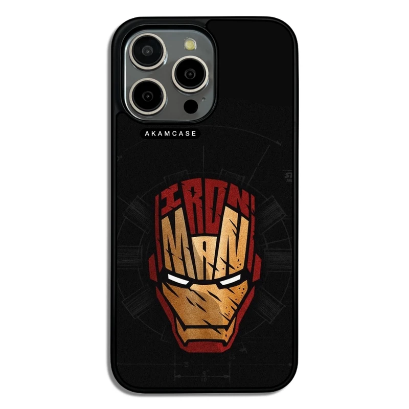 کاور آکام مدل AMC-WA15PROMAX-IRON MAN5 مناسب برای گوشی موبایل اپل iPhone 15 Pro Max