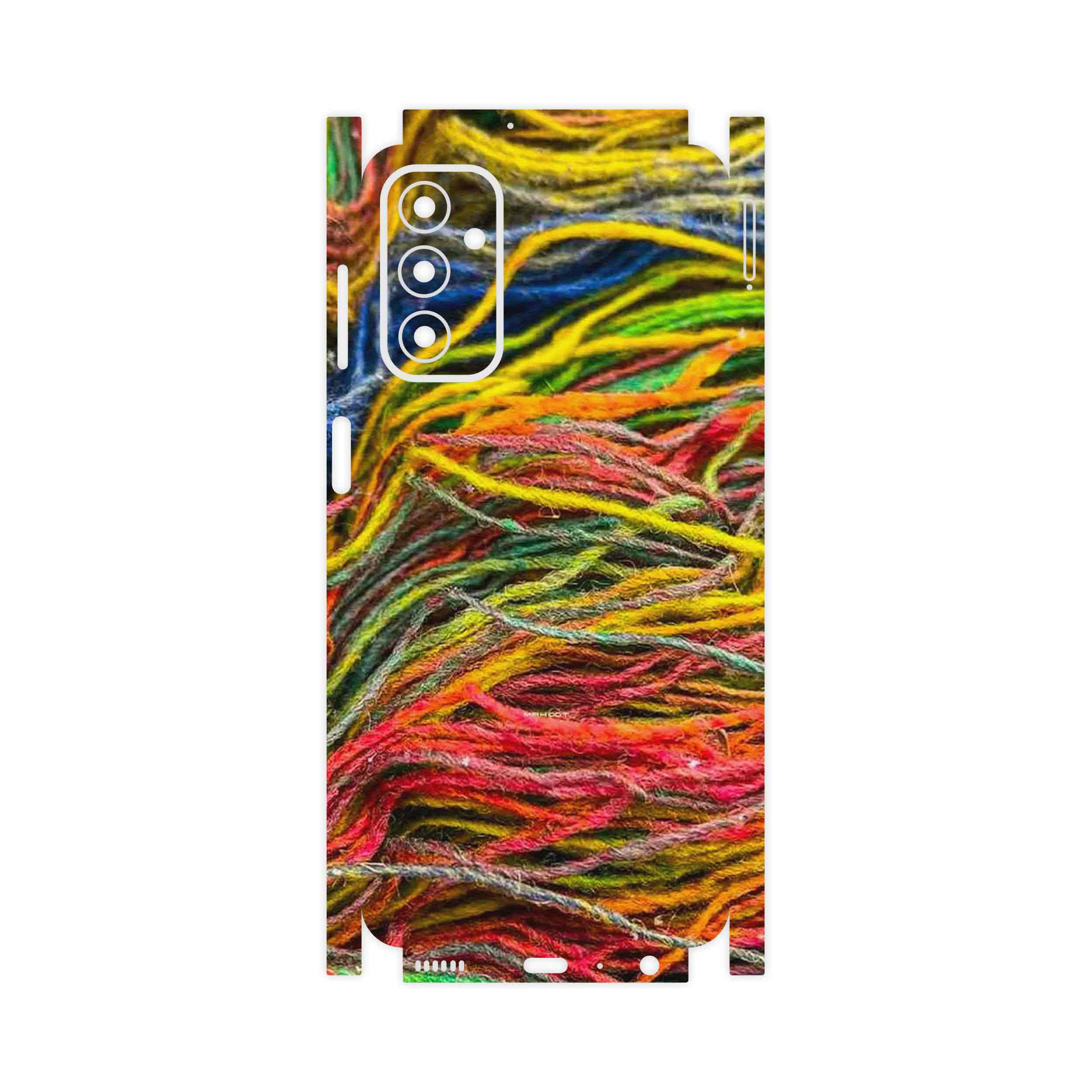 برچسب پوششی ماهوت مدل Fabric Texture 9-FullSkin مناسب برای گوشی موبایل سامسونگ Galaxy M23