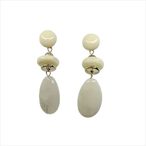 گوشواره میخی زنانه مدل آویزی کد 02