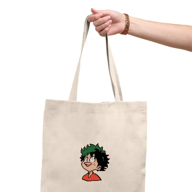 ساک خرید ترمه طراحان ایده مدل مای هیرو آکادمی کد strm0448 - L