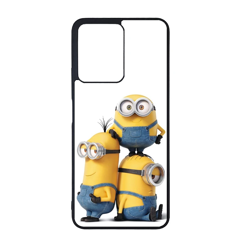 کاور گالری وبفر طرح مینیون مناسب برای گوشی موبایل شیائومی redmi note 12 4g