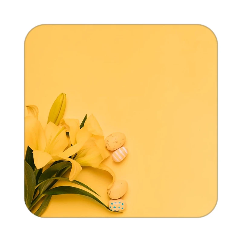 زیر لیوانی کاکتی طرح گل مدل mp18807