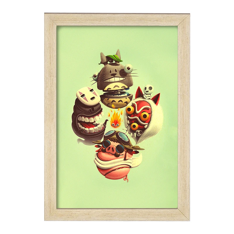 تابلو خندالو مدل انیمه کد F135