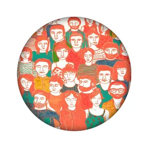 استیکر تزئینی موبایل مدل People کد 4066