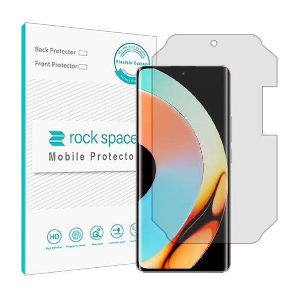 محافظ صفحه نمایش شفاف راک اسپیس مدل HyGEL مناسب برای گوشی موبایل ریلمی 10 Pro+
