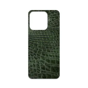 MAHOOT Green-Crocodile-Leather Cover Sticker for Honor X5b Plus