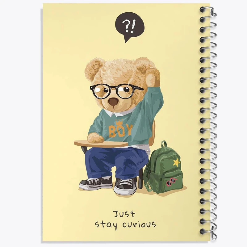 دفتر نقاشی 50 برگ خندالو مدل تدی Teddy کد 26146