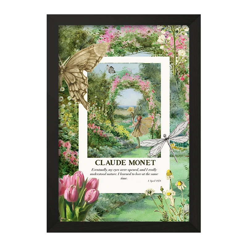 تابلو خندالو مدل کلود مونه کد F10712