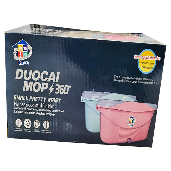 ست سطل و زمین شوی چرخشی مدل 360