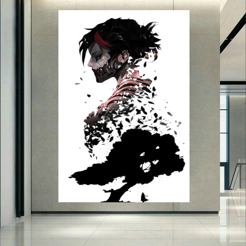 تابلو بوم طرح انیمه دختر مدل Art کد AR2657