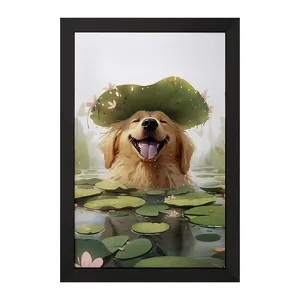 تابلو خندالو مدل سگ (Dog) کد F923