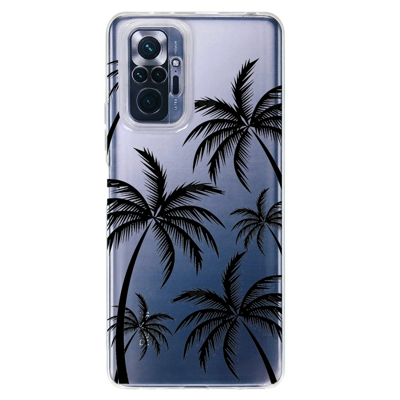 کاور مگافون طرح نخل مدل C52-B مناسب برای گوشی موبایل شیائومی Redmi Note 10 Pro / 10 Pro Max