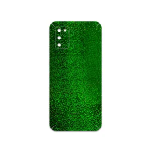 MAHOOT Green-Holographic Cover Sticker for Samsung Galaxy M02s