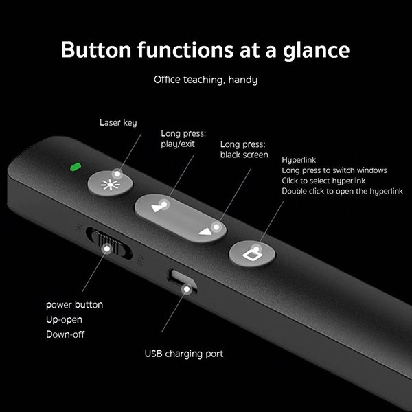 پرزنتر مدل Professional PPT Flip Pen