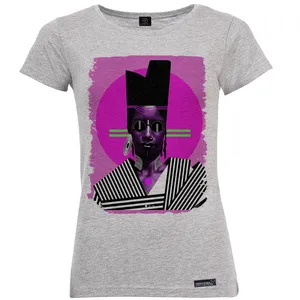 تی شرت آستین کوتاه زنانه 27 مدل African Woman کد MH1250