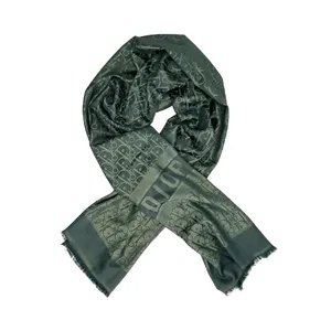 شال زنانه دیور مدل مجلسی ژاکارد لمه دار